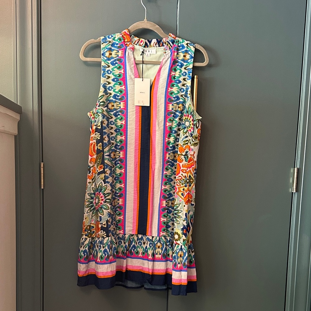Colorful Sleeveless THML Dress